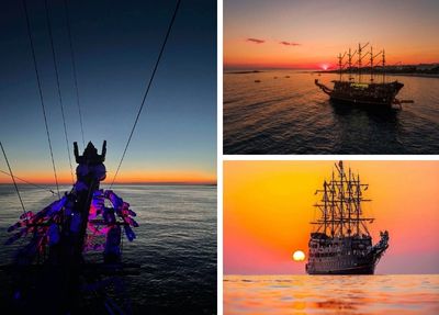 Alanya Bootsfahrt bei Sonnenuntergang