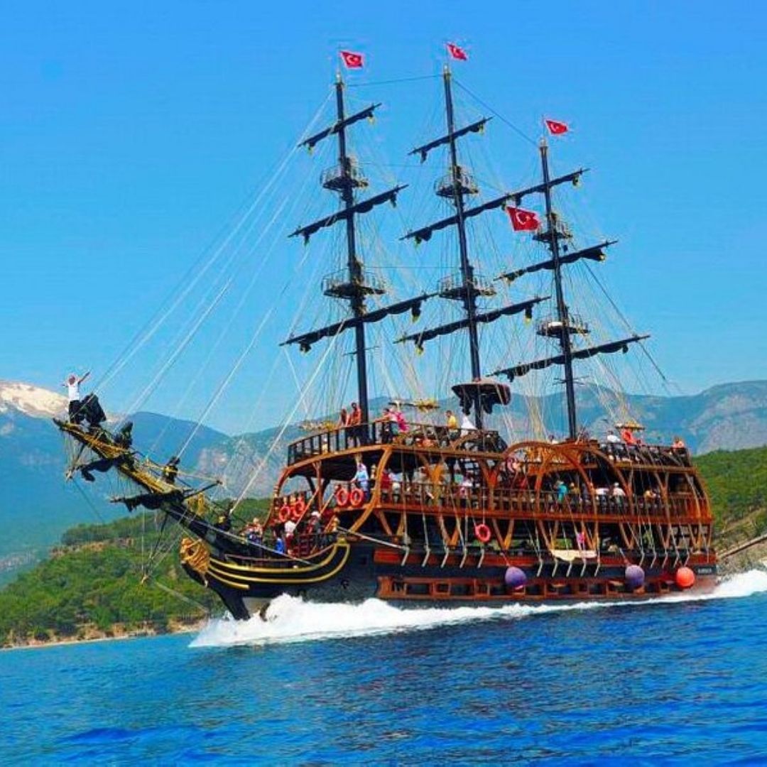 Antalya Piraten Bootsfahrt