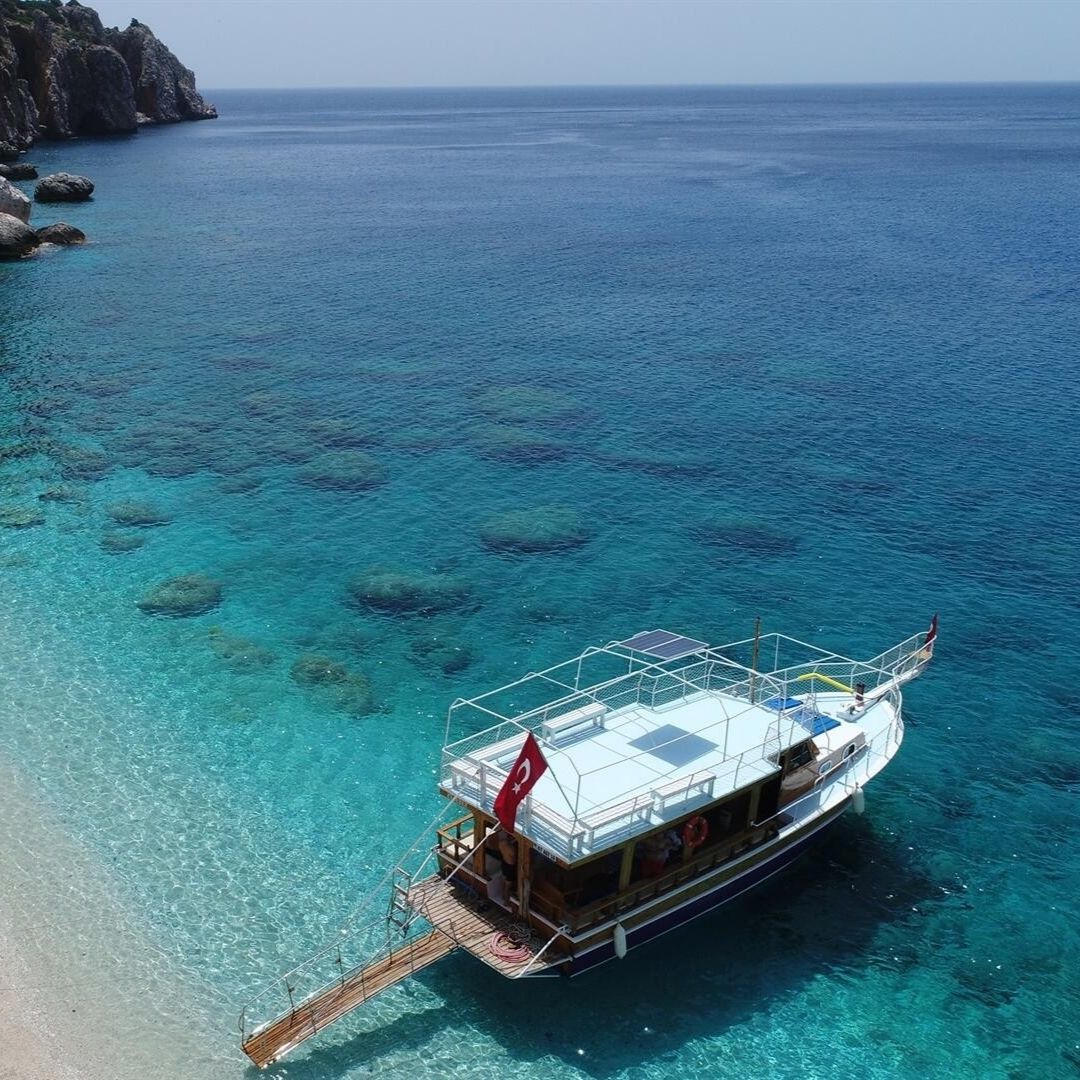 Antalya Türkische Malediven Bootsfahrt