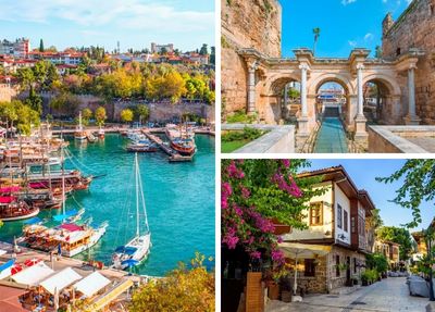 Side Manavgat nach Antalya Stadtrundfahrt